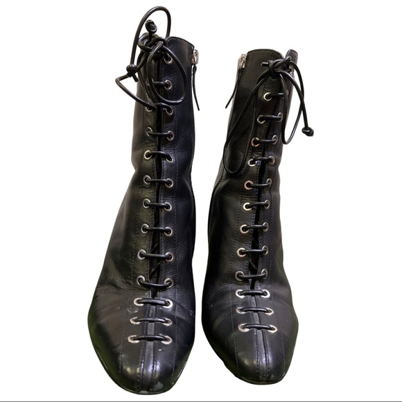 COPY - ZARA lace up boots - Picture 3 of 3